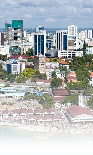 Dar Es Salaam City Image Shadow for rent in Tanzania — Tanzania 4x4 car rental, self-drive and safari vehicles